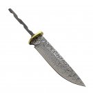 Hunting Knife 3 Inch Blank Blade DIY Custom Knife Sandwich Steel Craft Supplies