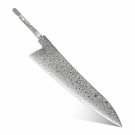 Chef Knife Blank Blade DIY Custom Knives Japanese Gyuto Shape Billet Home Hobby