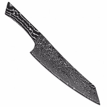 Kiritsuke Knife Billet Black Blank Custom Knife Making DIY Blade Craft Supply