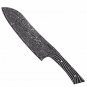 Japanese Santoku Knife Billet Custom Chef Knife DIY Kitchen Cutlery Custom Gift