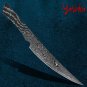 Steak Knife Blank for DIY Knife Making Black Steel Blade Custom Crafting Kit