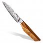 Paring Knife Chef Kitchen Fruit Vegetable Tool Comfortable Grip Stainless Blade