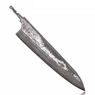 Chef Knife Blank Blade 240 mm DIY Custom Kitchen Knife Slicing Cooking Home Tool