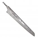 Long Serrated Blade 10 Inch Knife DIY Projects Custom Kitchen Knives Minimalist Design Long Serrated Blade 10 Inch Knife DIY Projects Custom Kitchen Knives Minimalist Design