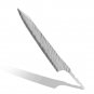 Slicing Knife DIY Kit Sharp Blank Blade for Custom Kitchen Knife Cutlery Tools