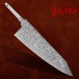 Chef Knife Blank Japanese Kiritsuke Blade Shape DIY Handmade Kitchen Tool Design