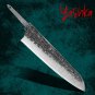 Gyuto Knife Blank 8 Inch Powder Steel Hand Forged Blade DIY Custom Kitchen Knife