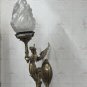 Antique Brass Mermaid Wall Sconces â Art Deco Nouveau Vintage Light Fixture