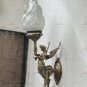 Antique Brass Mermaid Wall Sconces â Art Deco Nouveau Vintage Light Fixture