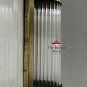 Art Deco Brass & Glass Rod Wall Sconce - Vintage Modern Lighting for Home Decor