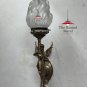 Antique Brass Mermaid Wall Sconces â Art Deco Nouveau Vintage Light Fixture Pair