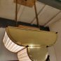 Mid-Century Vintage Brass & Glass Rod Chandelier â Art Deco Ceiling Pendant