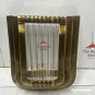 Rare Skyscraper Art Deco Wall Sconce &acirc;�� Brass & Glass Rod Ship Light Fixture