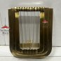 Rare Skyscraper Art Deco Wall Sconce &acirc;�� Brass & Glass Rod Ship Light Fixture