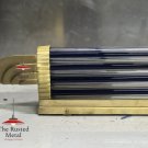 Art Deco Brass Wall Sconce Glam Lighting Fixture with Black & Clear Glass Rods Art Deco Brass Wall Sconce Glam Lighting Fixture with Black & Clear Glass Rods
