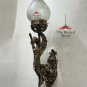 Nautical Brass Mermaid Wall Sconce Lamp | Lion-Body Mythical Light Fixture