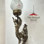 Art Deco Mermaid Wall Sconce | Vintage Brass Wall Light Fixture & Frosted Glass