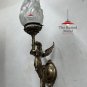Antique Brass Mermaid Wall Sconces â Art Deco Nouveau Vintage Light Fixture 3Pcs
