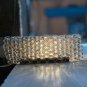 Vintage Art Deco Crystal & Brass Wall Light Sconce | Antique Lighting Fixture