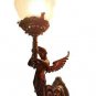 Antique Vintage Art Deco Brass Mermaid Wall Sconces – Nouveau Lamp Fixture Light