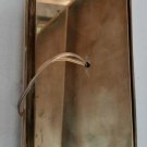 Vintage Art Deco Skyscraper Brass & Glass Rod Wall / Ceiling Sconce Light Vintage Art Deco Skyscraper Brass & Glass Rod Wall / Ceiling Sconce Light