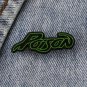 POISON Metal Badge enamel Brooch Pin jacket lapel 80s Glam rock Bret Michaels