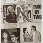 OLIVIA NEWTON JOHN Teen Stars magazine pin-up pull-out poster 1 page 80s vintage