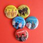 WEEZER Badge Button Set 25mm 1" Pins Pinback Rivers Cuomo Buddy Holly 90s rock