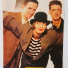 SWING OUT SISTER Smash Hits magazine 1 page pin up pull out poster 1987 vintage