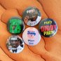 P DIDDY Puffy Daddy Badge Button Set 25mm 1" Pins Pinback 90s Diddler Do Did it