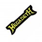 MEGADETH Embroidered Patch Iron on Sew Badge Dave Mustaine Heavy Thrash Metal