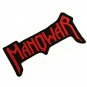 MANOWAR logo Embroidered Patch Iron on Sew Badge heavy power metal Eric Adams 80