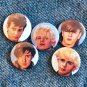 DURAN DURAN Badge Button Set 25mm 1" Pins Pinback 80s Rio Simon Le Bon Notorious