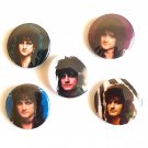 KISS MARK ST. JOHN Animalize Badge Button Set 25mm 1" Pins Pinback 80s rock