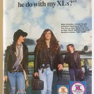 KIX Forsythe Purnell D'Addario magazine ad pin-up pull-out poster 1 page vintage