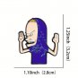 Beavis Cornholio Butthead cartoon enamel Brooch metal badge Pin Rock jacket 90s