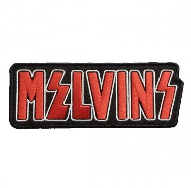 MELVINS Kiss logo Embroidered Patch Iron on Sew Badge Buzz Osborne grunge rock