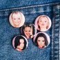 SPICE GIRLS Badge Button Set 25mm 1" Pins Pinback World Girl Power Ginger Sporty