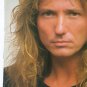 JON BON JOVI DAVID COVERDALE song lyrics magazine pin-up pull-out poster 1 page