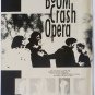 BOOM CRASH OPERA Countdown magazine advert pin-up pull-out poster 1 page vintage