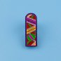 Delorean Back To The Future Marty McFly HOVERBOARD Pin Brooch badge lapel Flux