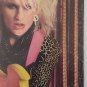 CC De Ville WHITE LION Metal Edge magazine pin-up pull-out poster 1 page 1980s