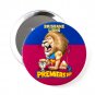 BRISBANE LIONS SYDNEY SWANS AFL 2024 Grand Final Premiership Badge Button 57mm