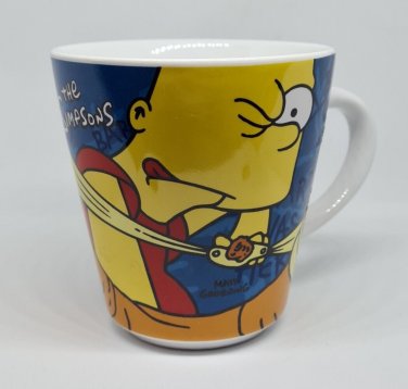 Bart Simpson Kinnerton Collectable Coffee tea mug cup Slingshot 2002 official