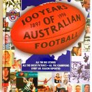 100 YEARS of AUSTRALIAN FOOTBALL 1897 to 1996 AFL Book Hardcover footy Aussie