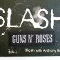 SLASH Autobiography Anthony Bozza 2007 BONUS embroidered patch Guns N' Roses Axl
