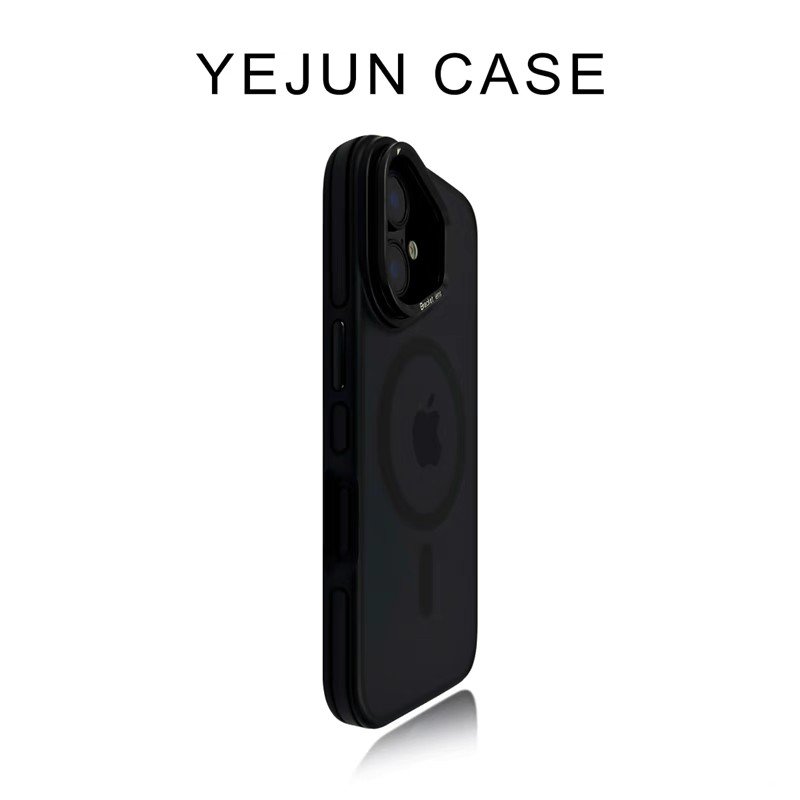Apple 16 Phone Case Black Skin with Lens Bracket &acirc;�� Ships from China