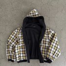 Y2K New Korean Fashion Simple Black Double-Sided Oversized Zipper Hoodie Female Y2K New Korean Fashion Simple Black Double-Sided Oversized Zipper Hoodie Female