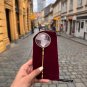 Brass Magnifying Glass with Ornate Handle Antique Style Magnifier for Desk,