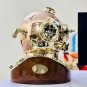 18" Inch Copper Brass Diving Helmet Mark V Deep sea Scuba Divers Helmet With